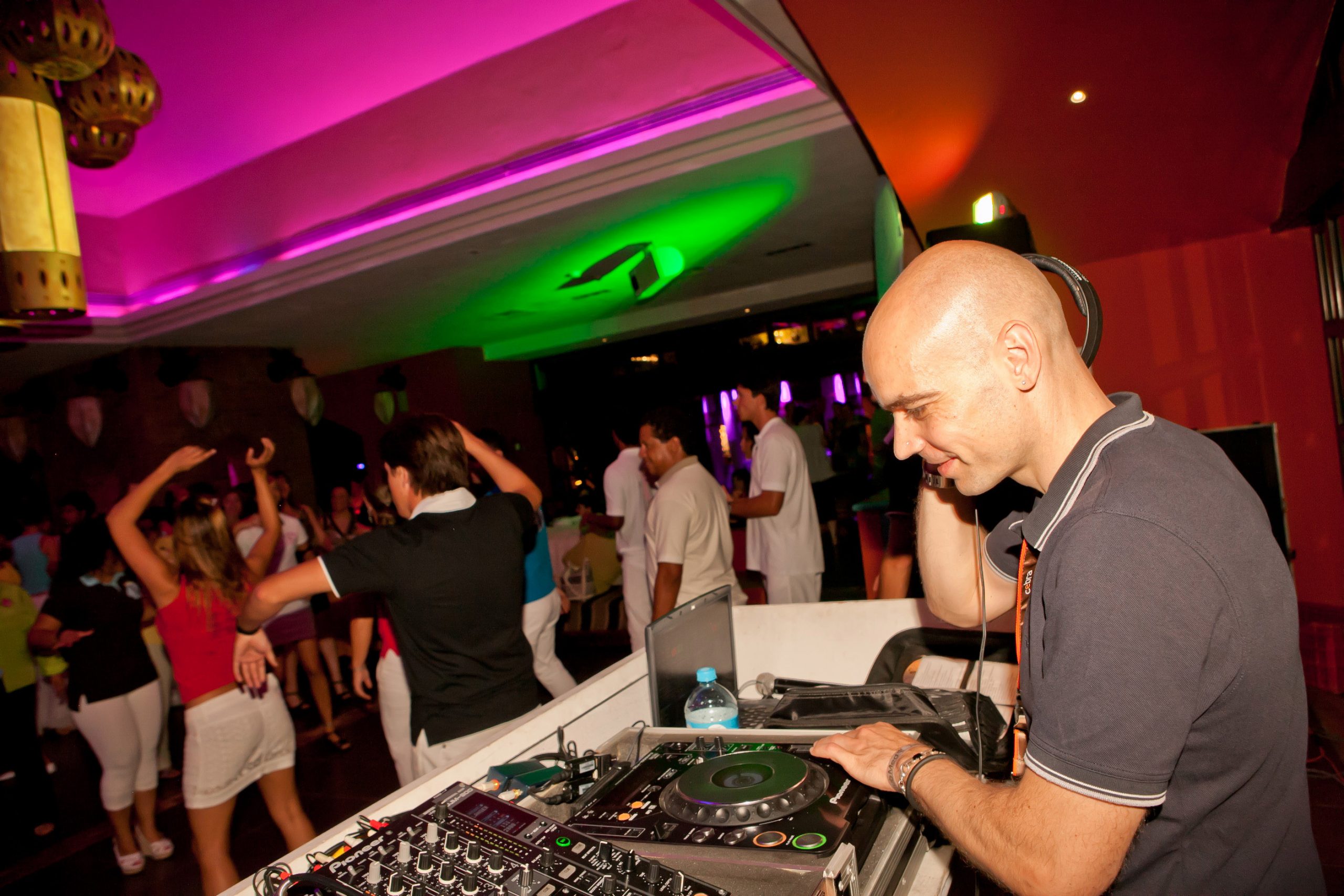 DJ Mario Beck in Cancun